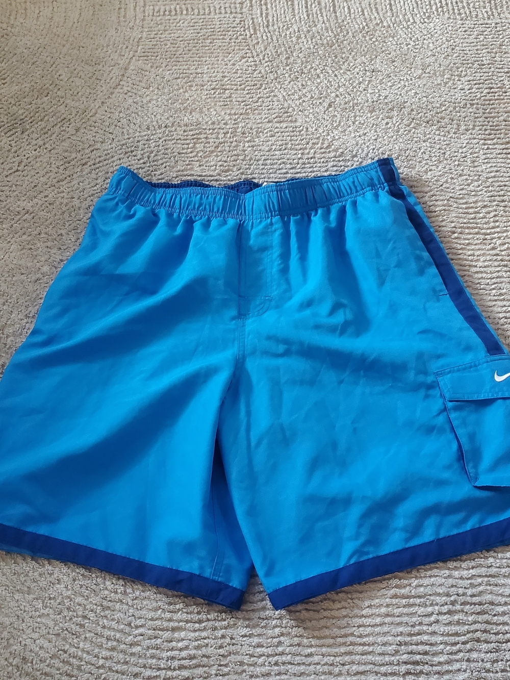 Nike Men’s Blue Athletic Swim/Board Shorts